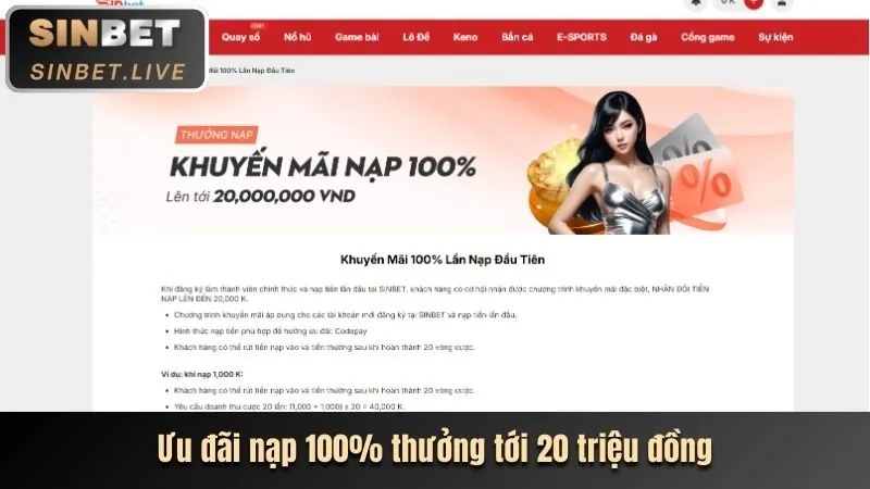 Khuyến mãi nạp tiền hàng ngày BSport APK